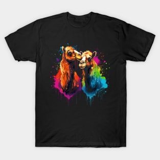 Camel Couple Valentine T-Shirt